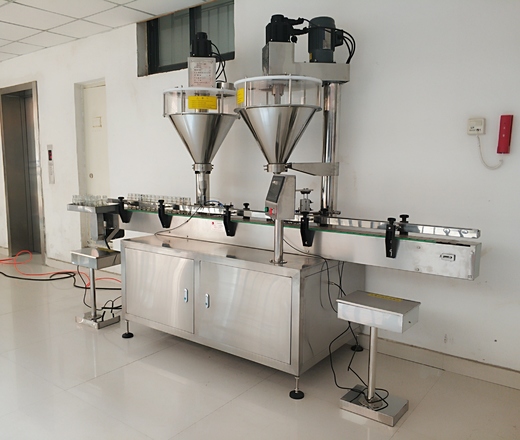 powder filling and sealing machine